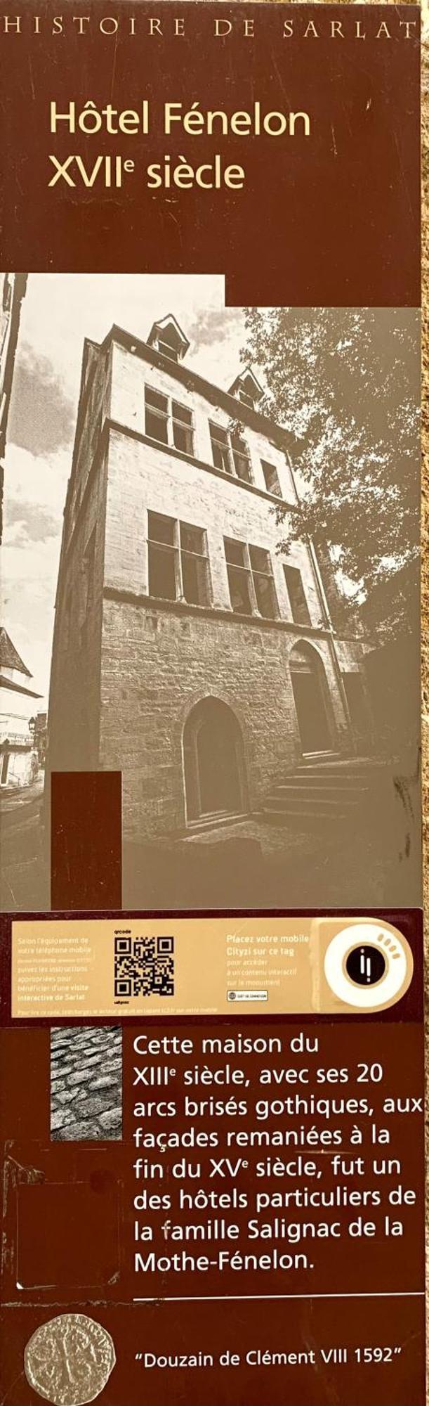 Hotel Particulier Fenelon - Xiiie Sarlat Exterior foto